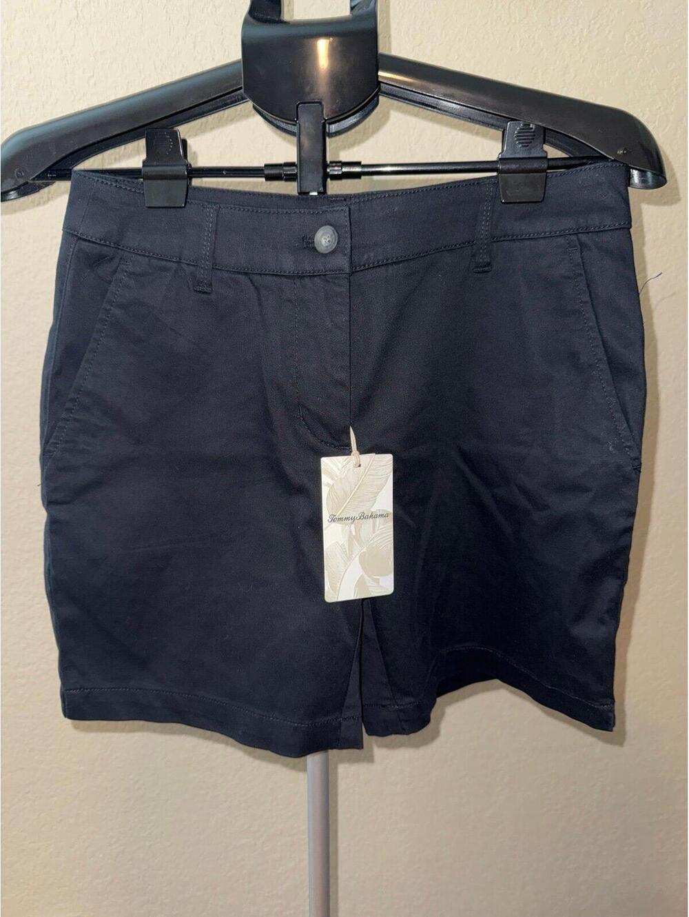 Tommy Bahama Women’s Shorts Size 4 Navy Stretch Chino Shorts